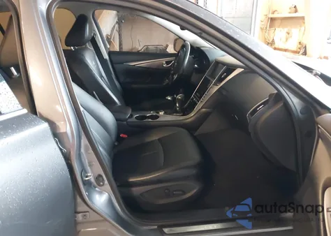 2014 Infiniti Q50 Premium from USA, damaged, VIN JN1BV7AR7EM701931